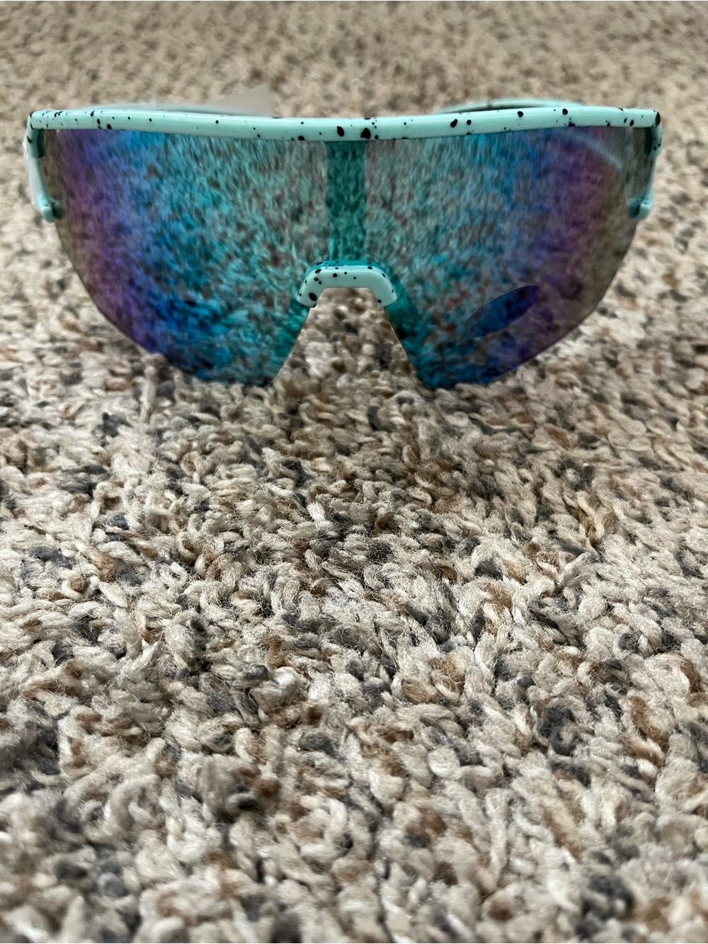 New! retro sport shield style sunglasses